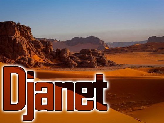 Djanet Djanet est la capitale du Tassili n'Ajjer. Elle est également la principale ville du Sud-Est du Sahara algérien. L'oasis...